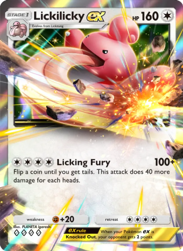 Lickilicky ex #125/140