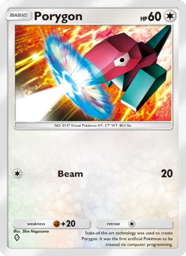 Porygon #127/140