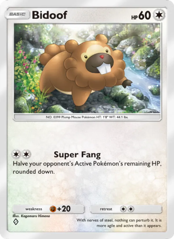 Bidoof #135/140