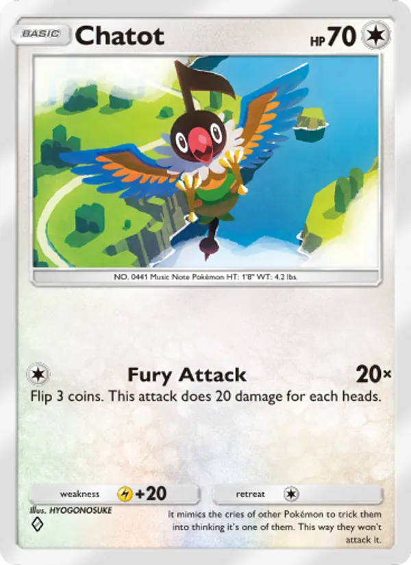 Chatot #141/140