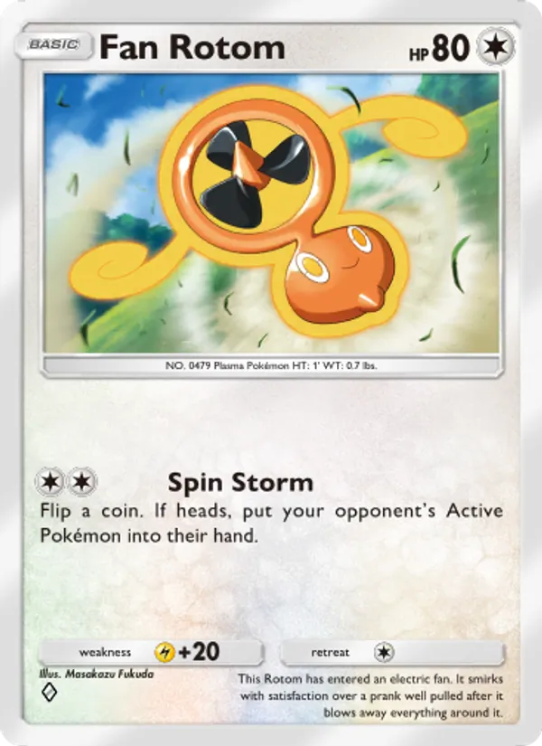Fan Rotom #142/140