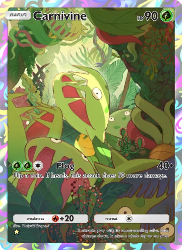 Carnivine #158/140