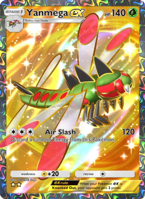 Yanmega ex #180/140