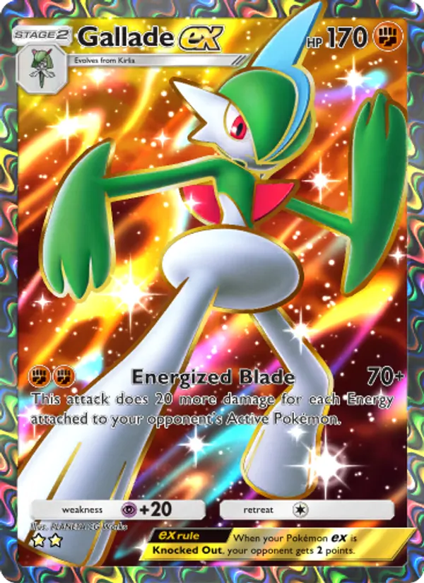 Gallade ex #185/140