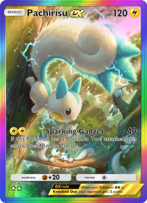Pachirisu ex #198/140