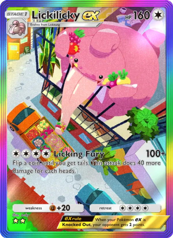 Lickilicky ex #203/140