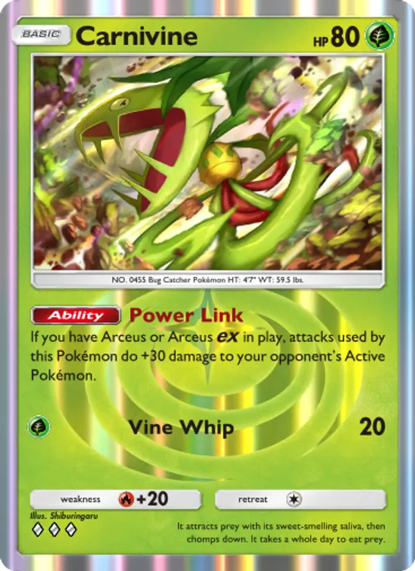 Carnivine #009/75