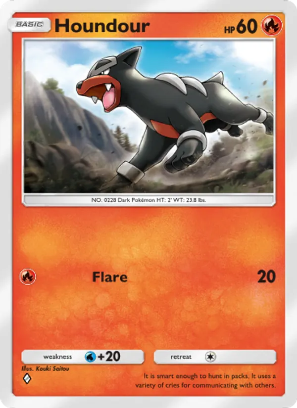 Houndour #011/75