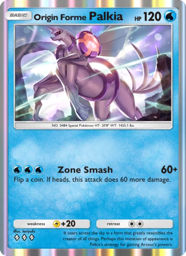 Origin Forme Palkia #023/75