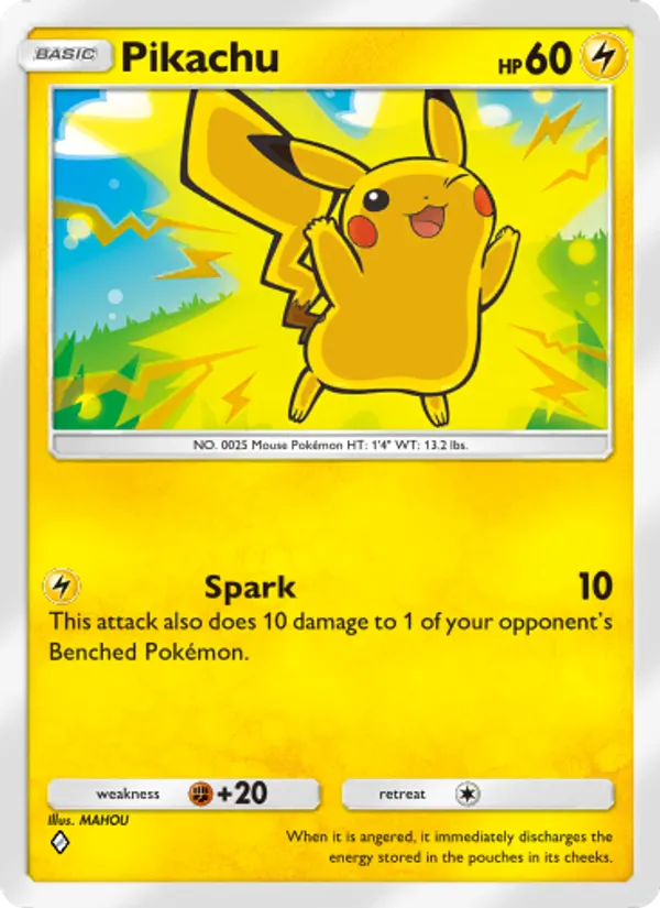 Pikachu #025/75