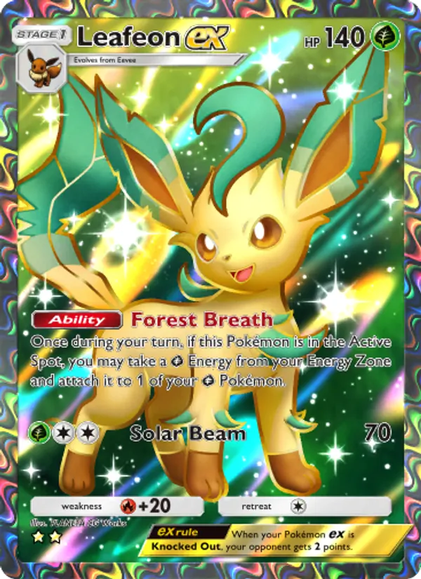 Leafeon ex #082/75