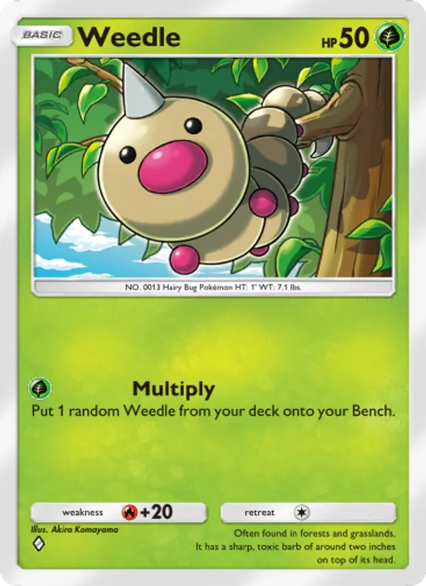 Weedle #001/72