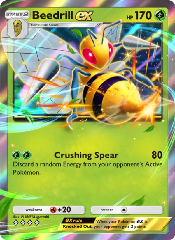 Beedrill ex #003/72
