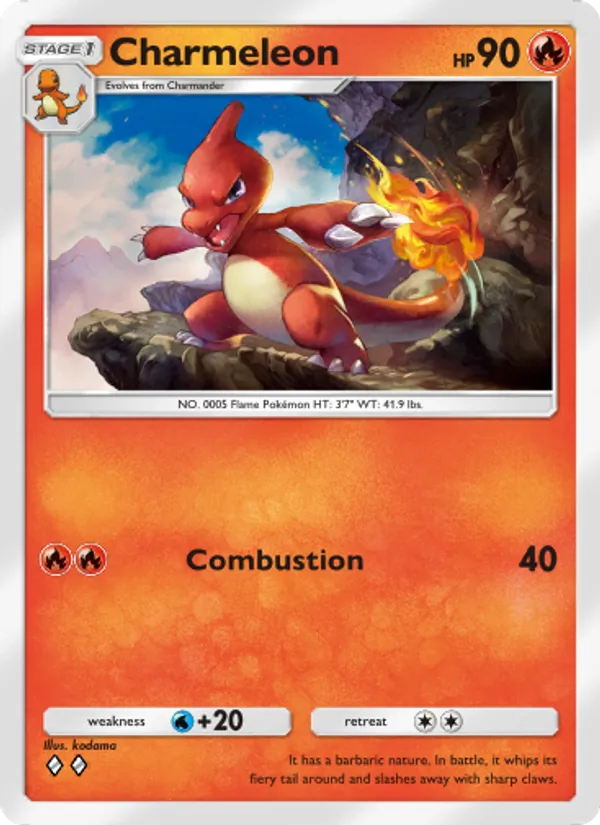 Charmeleon #009/72