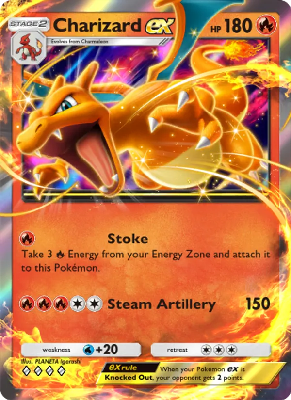 Charizard ex #010/72