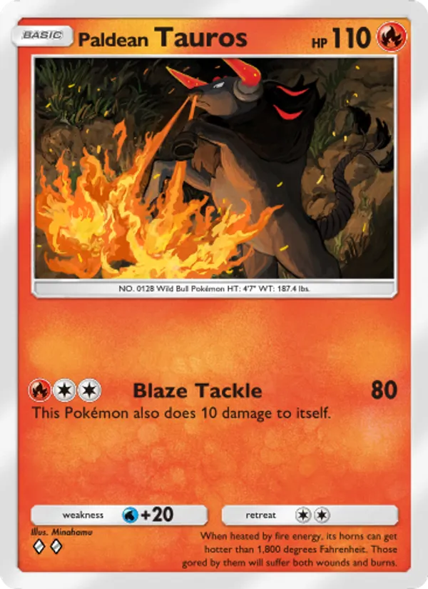 Paldean Tauros #013/72