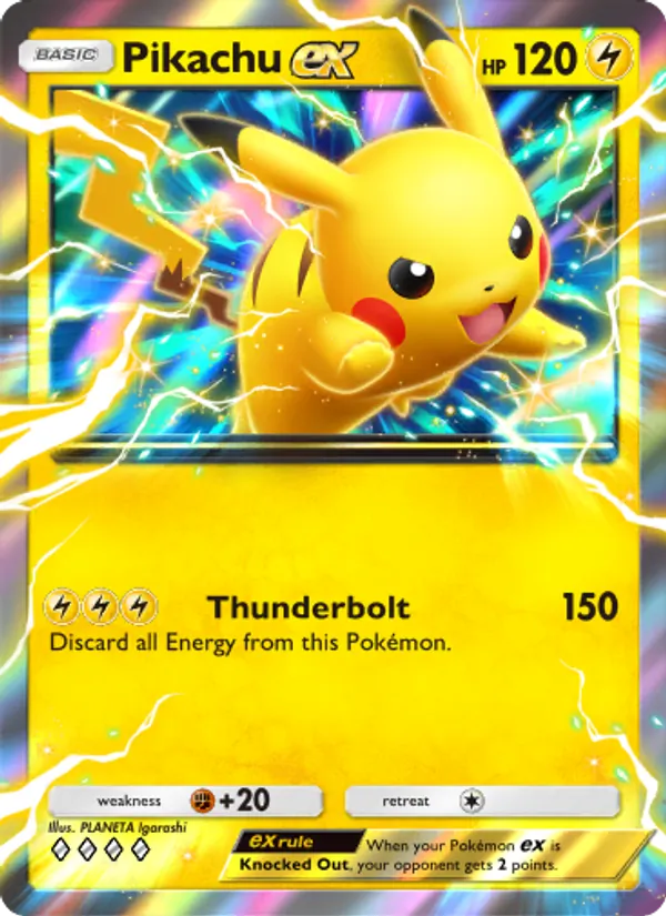 Pikachu ex #022/72