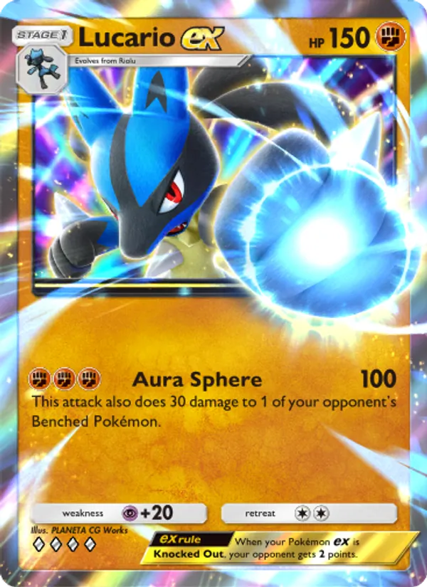 Lucario ex #043/72