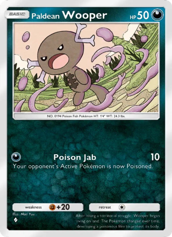 Paldean Wooper #047/72