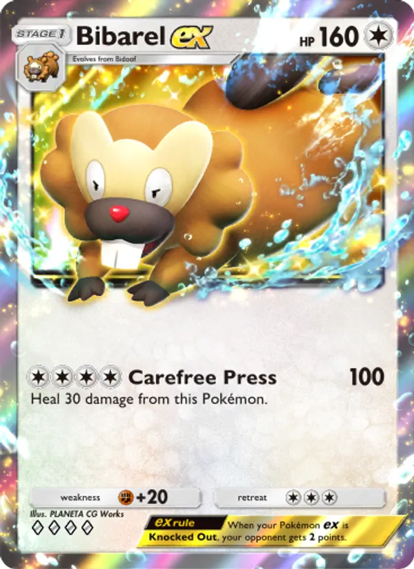 Bibarel ex #065/72