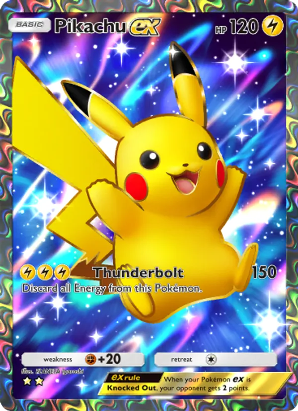 Pikachu ex #082/72