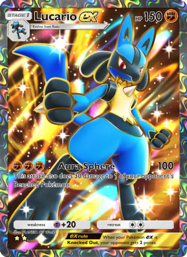 Lucario ex #084/72