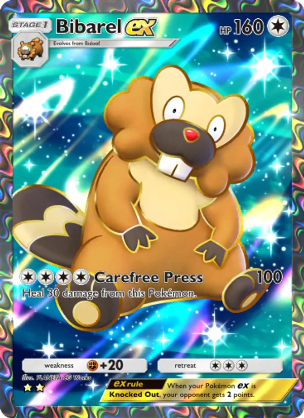 Bibarel ex #087/72