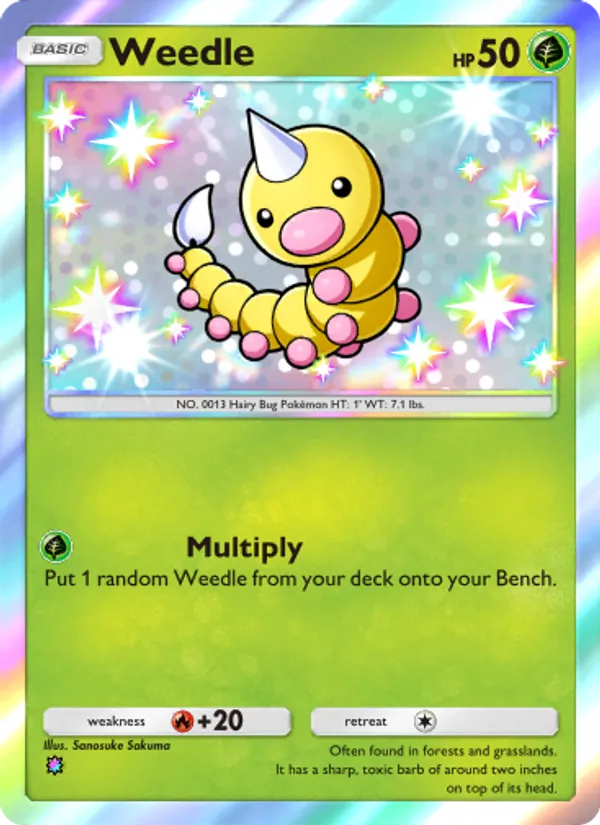 Weedle #097/72