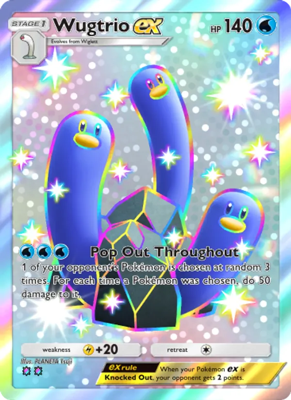 Wugtrio ex #109/72
