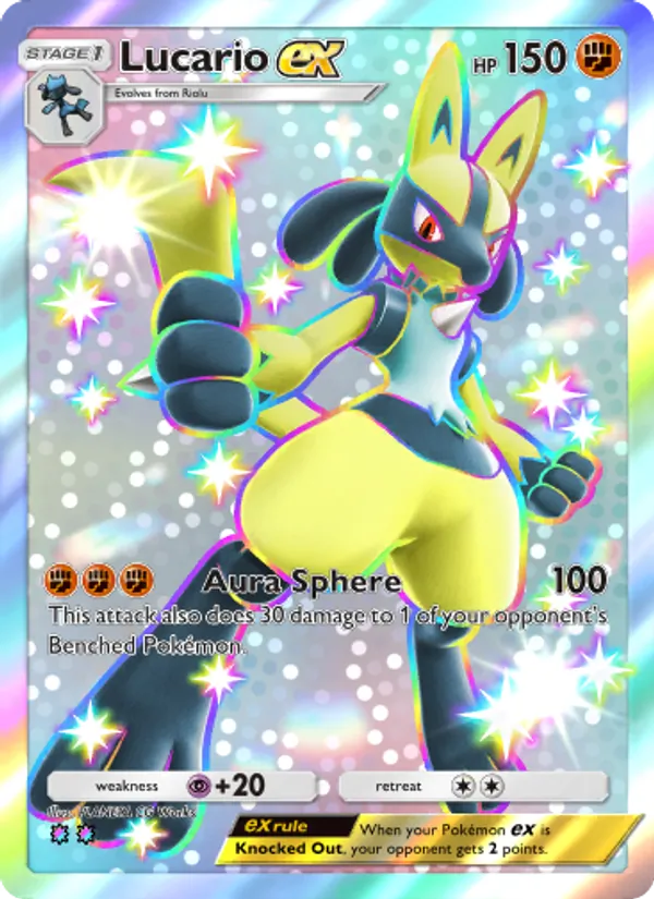 Lucario ex #110/72