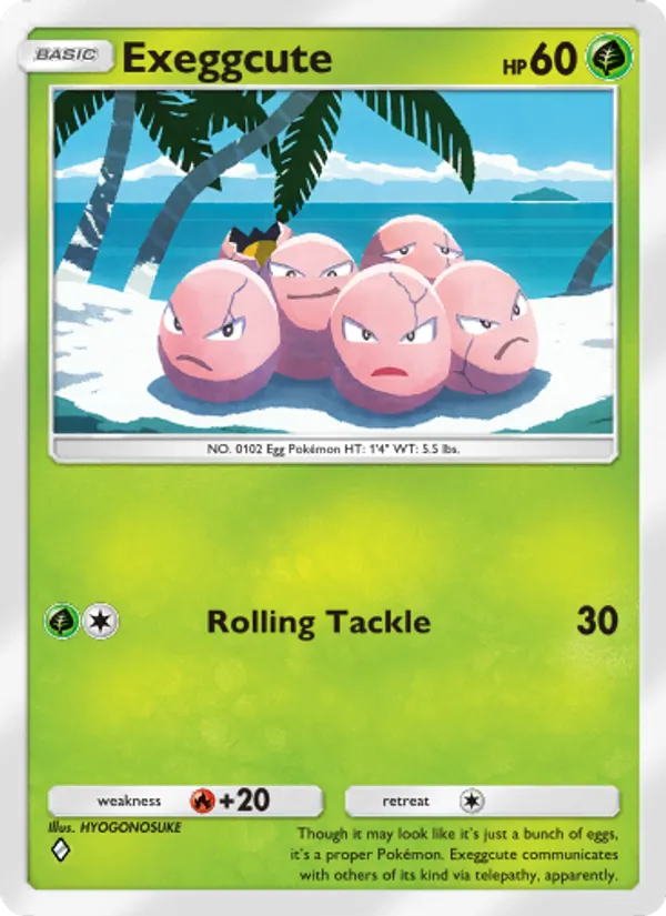 Exeggcute #001/155
