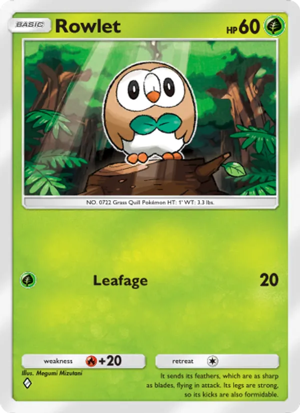Rowlet #009/155
