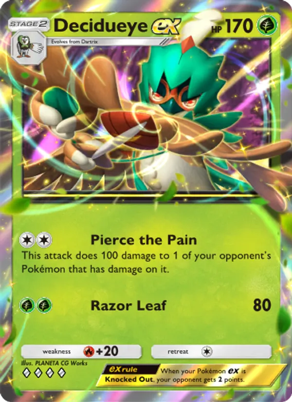 Decidueye ex #012/155