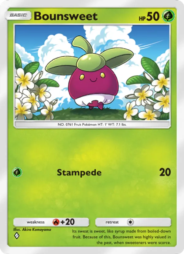 Bounsweet #018/155
