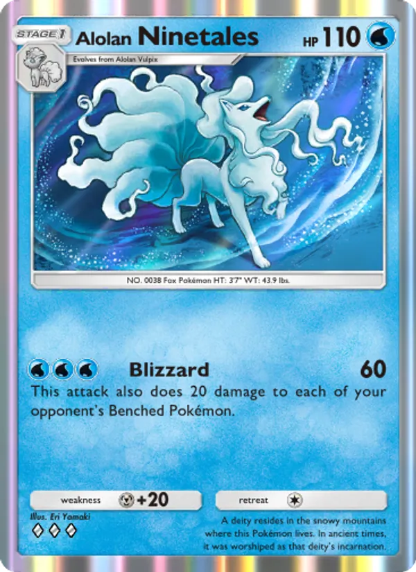 Alolan Ninetales #041/155
