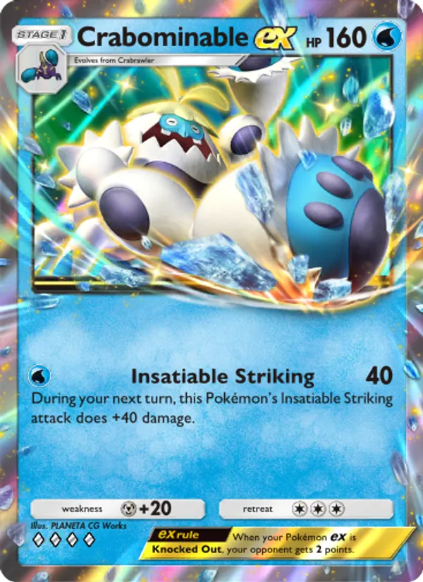 Crabominable ex #049/155