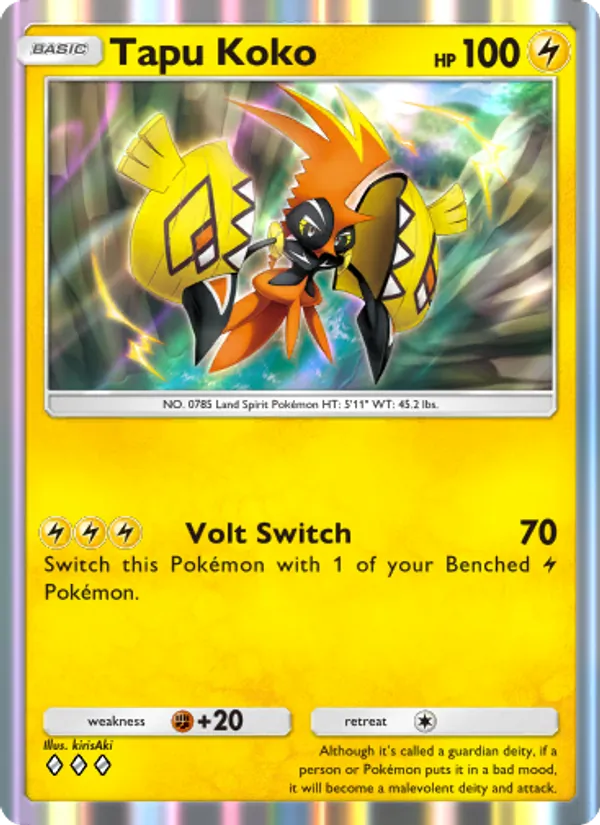 Tapu Koko #068/155