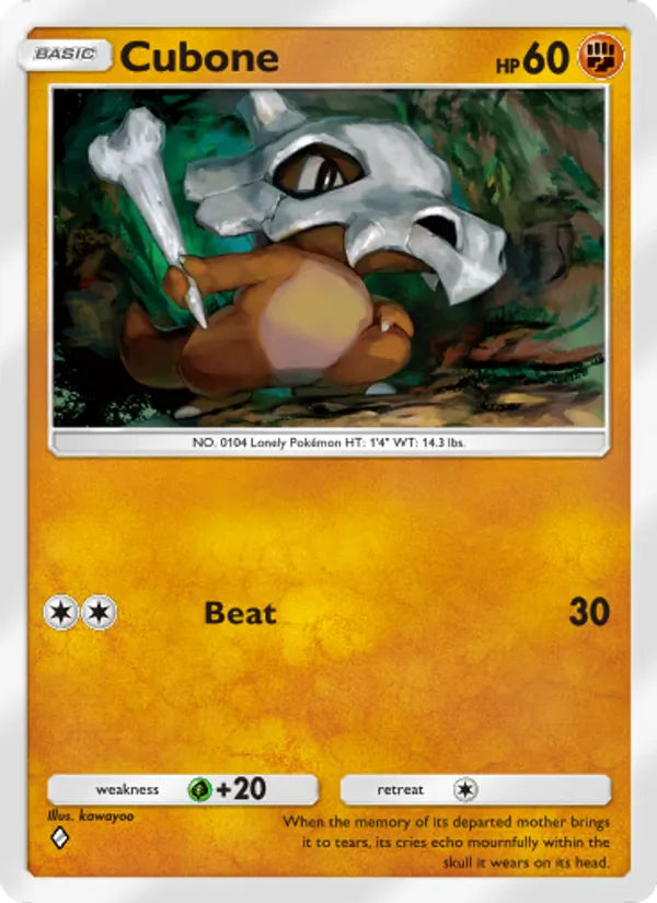 Cubone #089/155