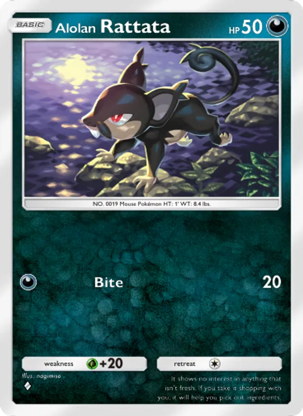 Alolan Rattata #106/155