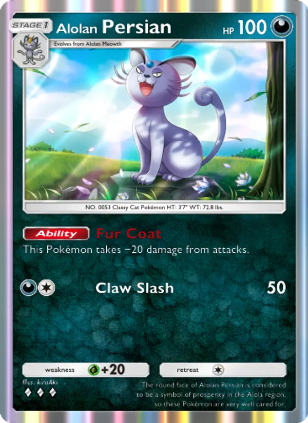 Alolan Persian #109/155