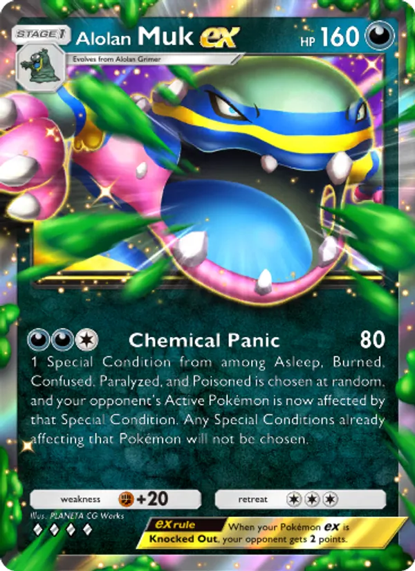 Alolan Muk ex #111/155