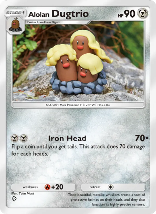 Alolan Dugtrio #118/155