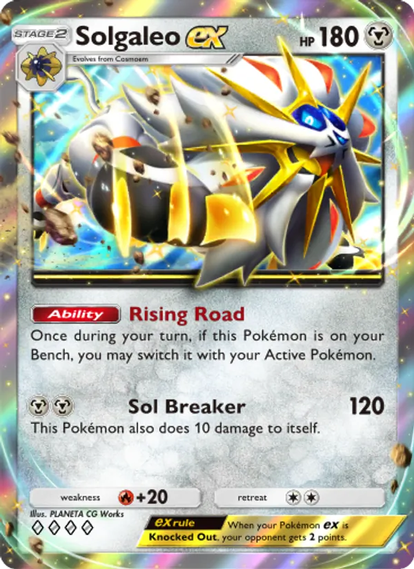 Solgaleo ex #122/155