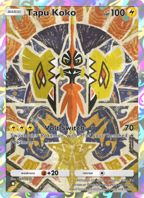 Tapu Koko #166/155