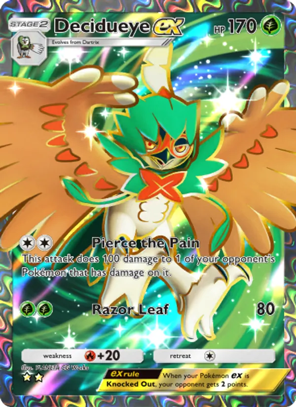 Decidueye ex #180/155