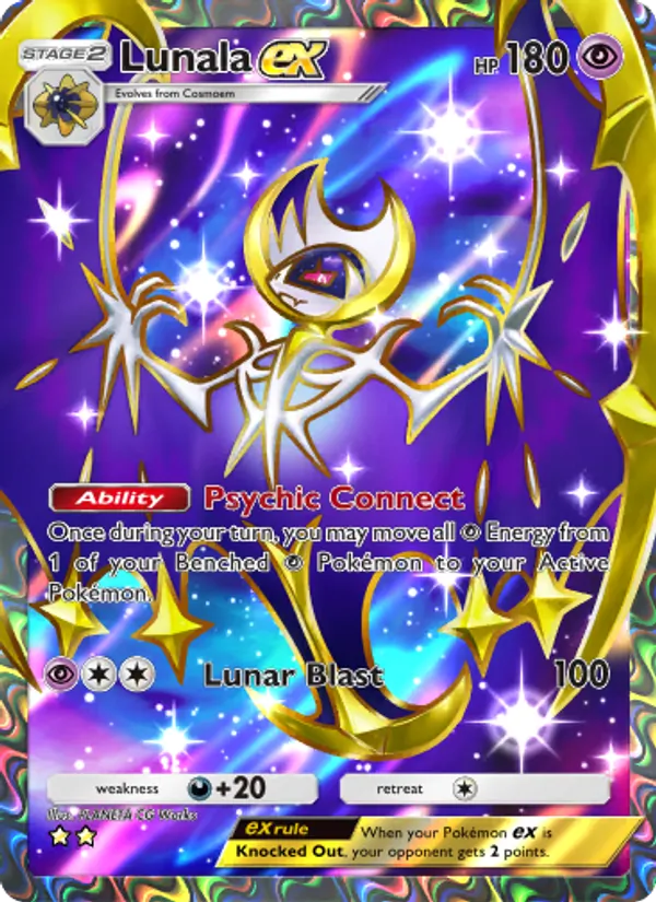 Lunala ex #186/155