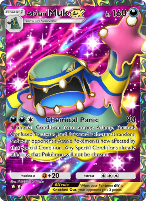 Alolan Muk ex #188/155