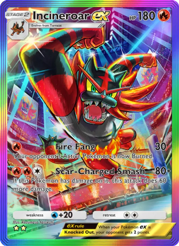 Incineroar ex #200/155