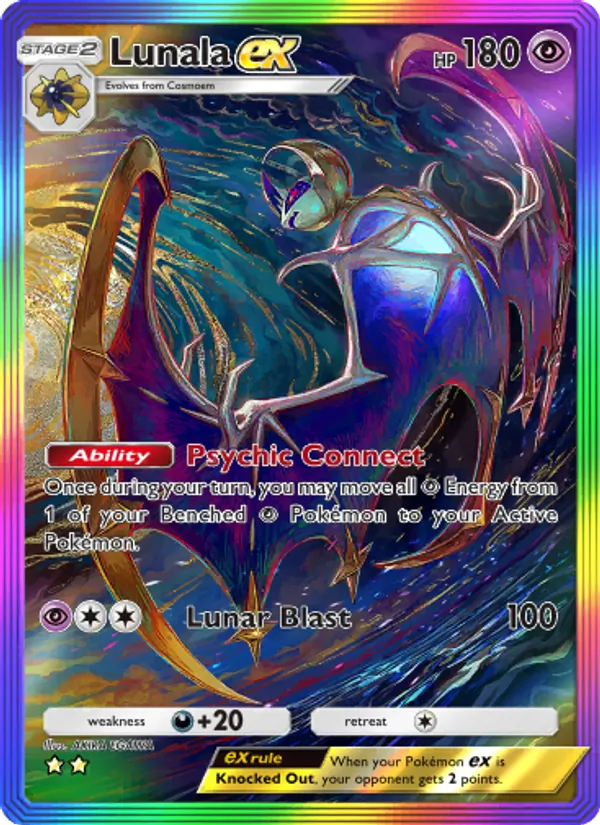 Lunala ex #204/155