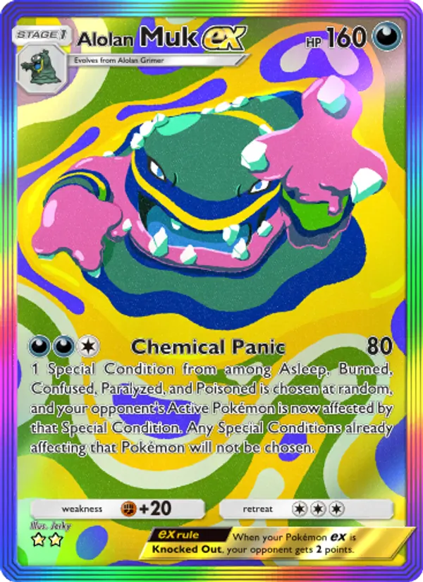 Alolan Muk ex #206/155